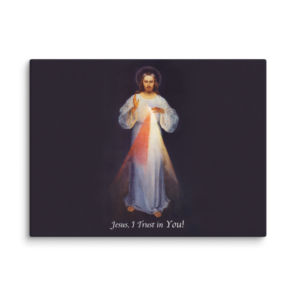 Divine Mercy Wrapped Canvas - Image 2