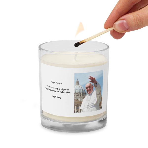 Pope Francis 9oz Unscented Soy Wax Candle