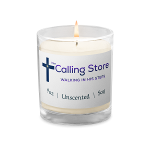 The Calling Store 9oz Unscented Soy Wax Candle