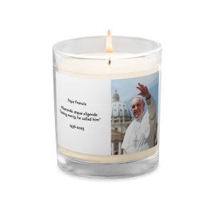 Pope Francis 9oz Unscented Soy Wax Candle