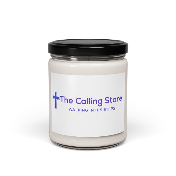 Walking In His Steps 9oz Scented Soy Candle - White Sage and Lavender