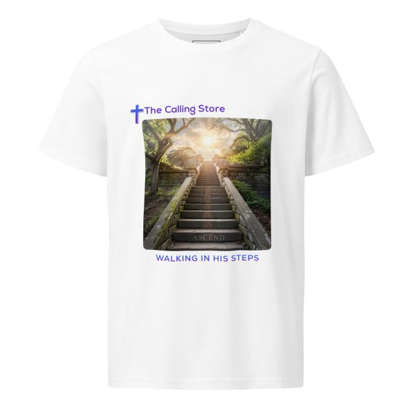Walking in His Steps 100% Organic Cotton Unisex T-Shirt