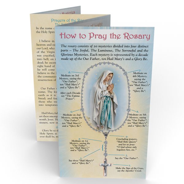 Pray the Rosary Pamphlet (packs of 10)