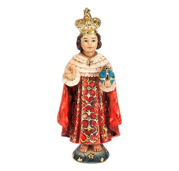 Infant of Prague 4" Resin Statue