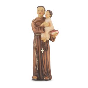 Saint Anthony of Padua  4" Resin Statue