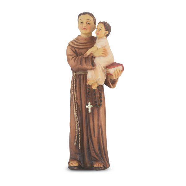 Saint Anthony of Padua 4" Resin Statue