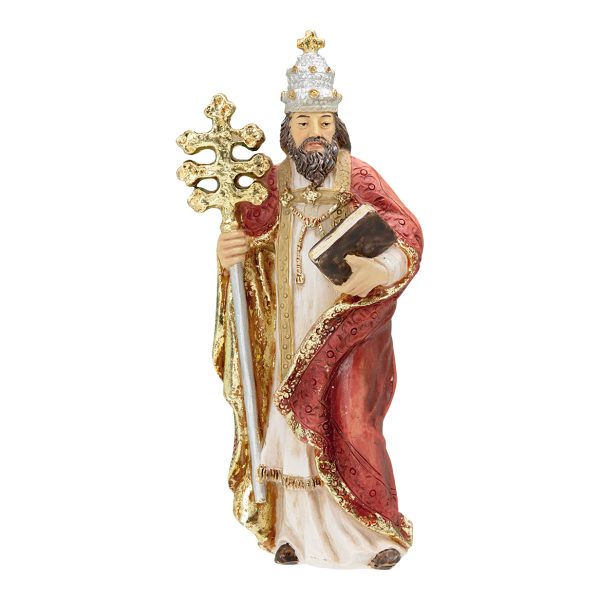 Saint Gregory the Great 4" Resin Statue