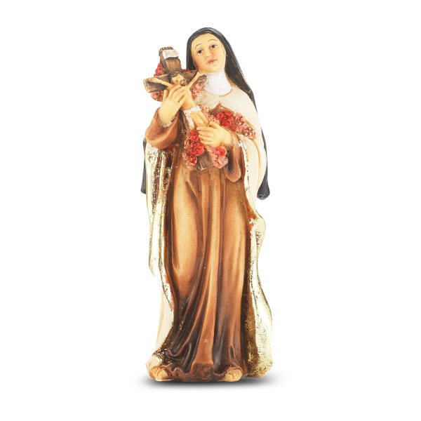 Saint Therese of Liseaux 4" Resin Statue