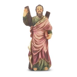 Saint Andrew the Apostle  4" Resin Statue