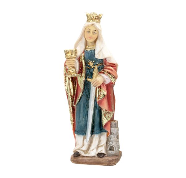 Saint Catherine of Siena  4" Resin Statue
