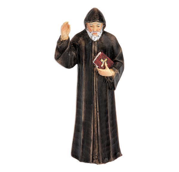 St. Charbel 4" Resin Statue