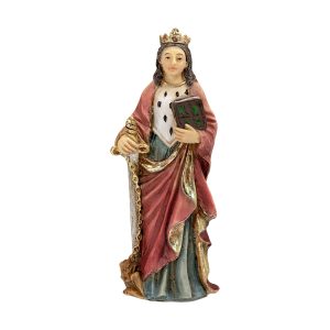 Saint Dymphna  4" Resin Statue