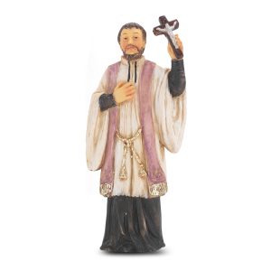 Saint Francis Xavier  4" Resin Statue
