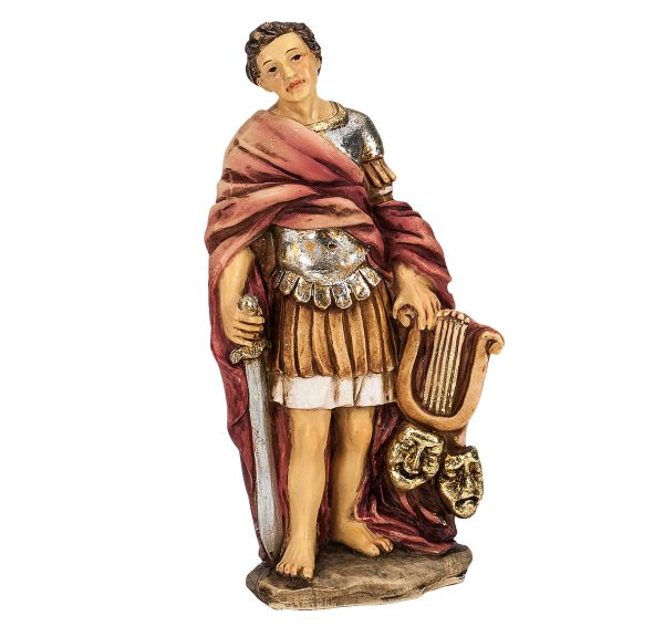 Saint Genesius the Actor  4" Resin Statue