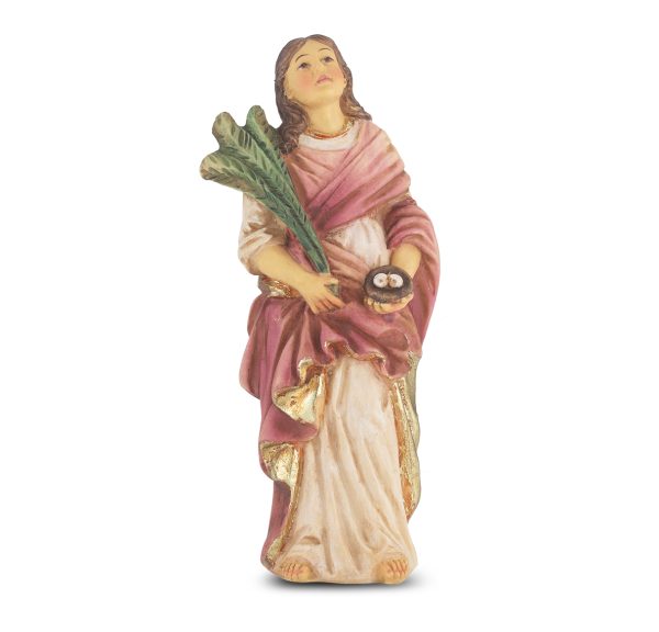 Saint Lucy of Syracuse  4" Resin Statue