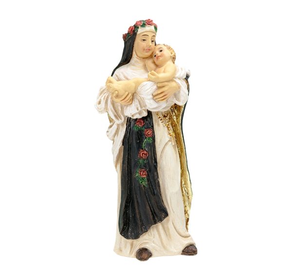 Saint Rose of Lima 4" Resin Statue