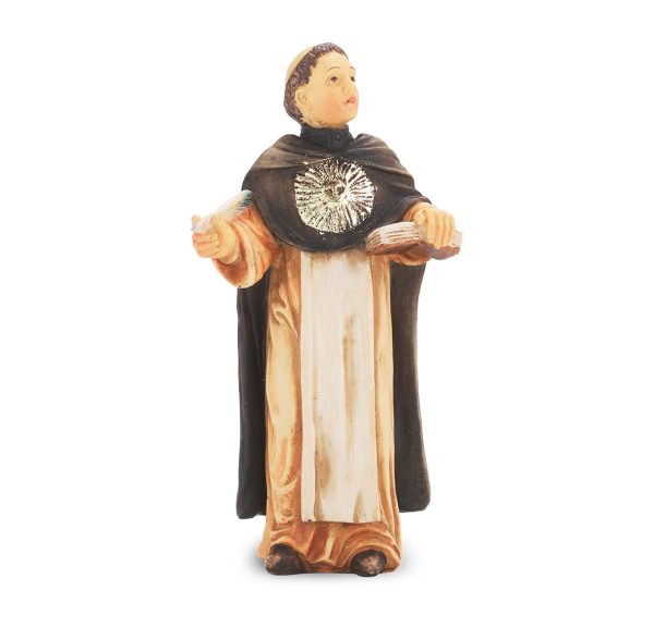 Saint Thomas Aquinas 4" Resin Statue