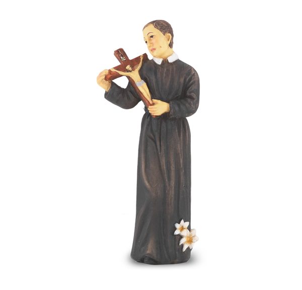 Saint Gerard Majella 4" Resin Statue