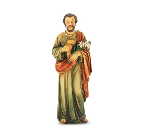 Saint Joseph the Worker 4" Resin Statue