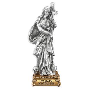 St. Mary Magdalene 4.5" Pewter Statue