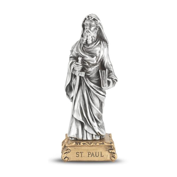 St. Paul the Apostle 4.5" Pewter Statue