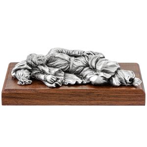 Sleeping St. Joseph 4.5" Pewter Statue
