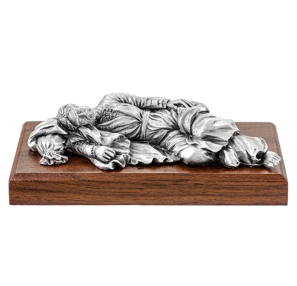 Sleeping St. Joseph 4.5" Pewter Statue