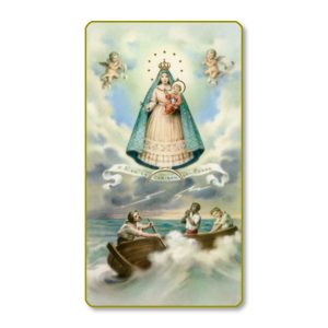 Nuestra Senora Caridad Del Cobre Gold Edge Blank Paper Prayer Card (pack of 100)