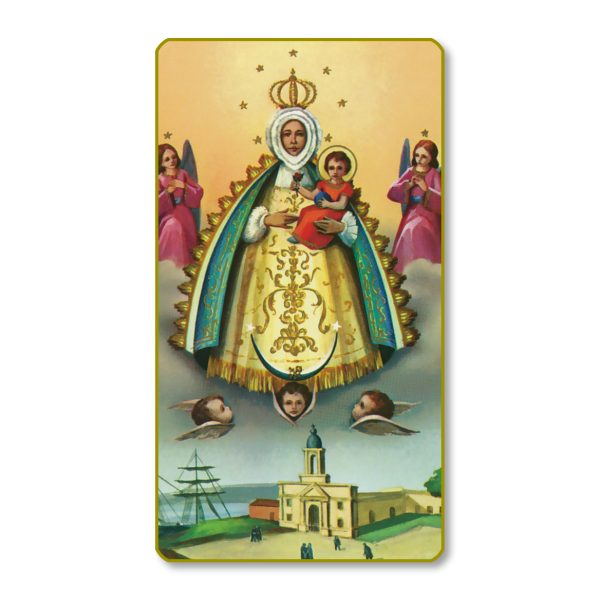 Nuestra Senore De Regla Gold Edge Blank Paper Prayer Card (pack of 100)