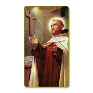 Saint John of the Cross Gold Edge Blank Paper Prayer Card (pack of 100)
