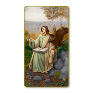 Saint John Gold Edge Blank Paper Prayer Card (pack of 100)