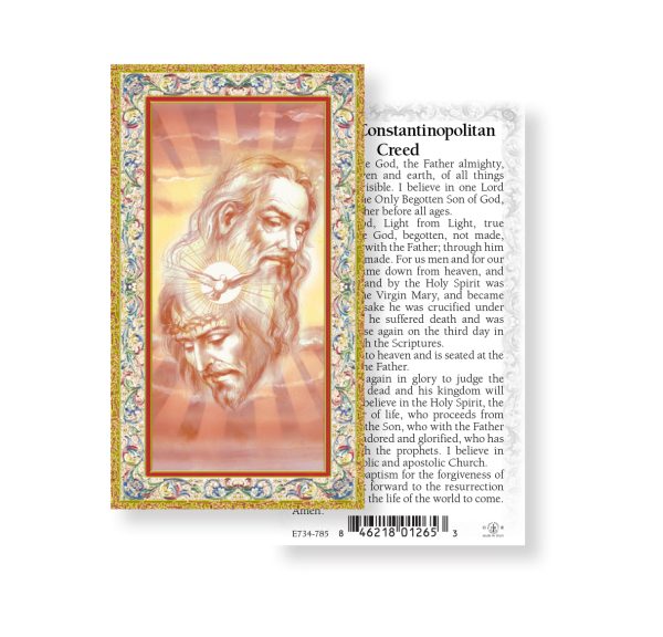 Nicene Creed Gold-Stamped Paper Prayer Card (pack of 100)