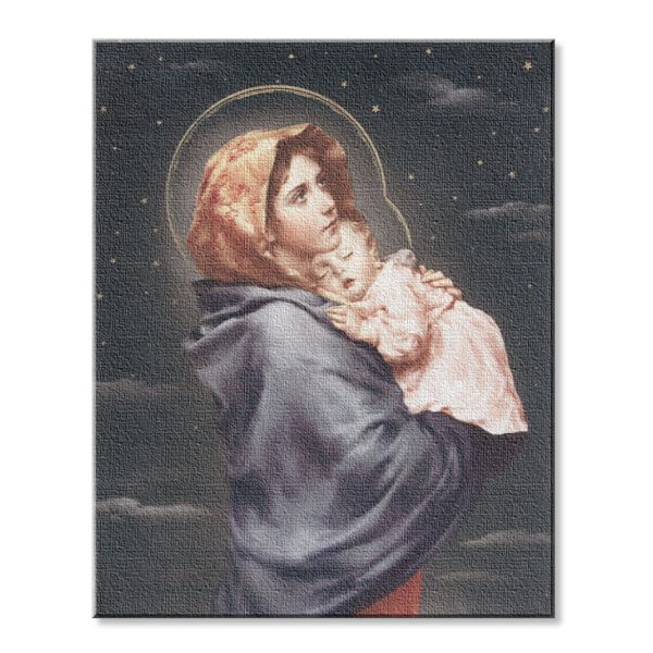 8" x 10" Madonna of the Street Canvas Print (sold in packages of 3)