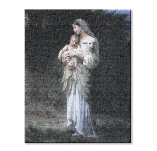 8" x 10" Divine Innocence Canvas Print (sold in packages of 3)