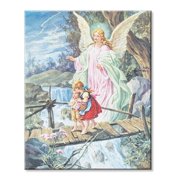 8" x 10" Guardian Angel Canvas Print (sold in packages of 3)
