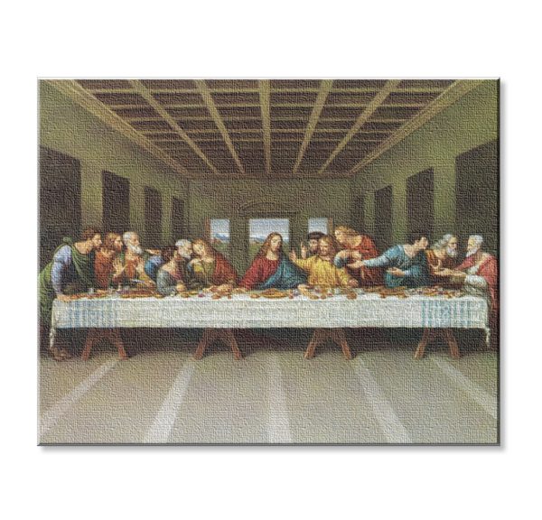 8" x 10" Last Supper Canvas Print (sold in packages of 3)