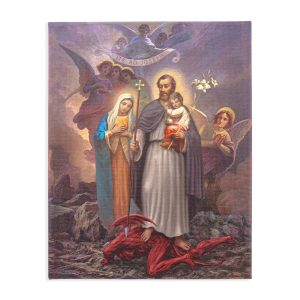 8" x 10" St. Joseph "Terror of Demons" Canvas Print (sold in packages of 3)