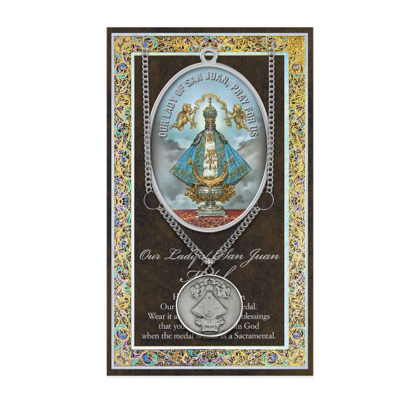 Our Lady of San Juan Biography Pamphlet and Patron Saint Medal