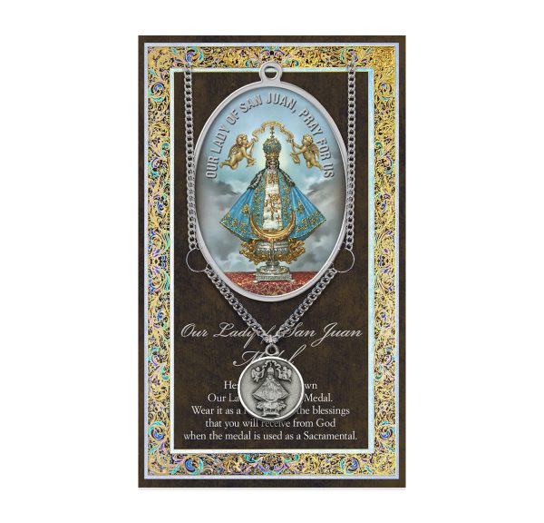 Our Lady of San Juan Biography Pamphlet and Patron Saint Medal