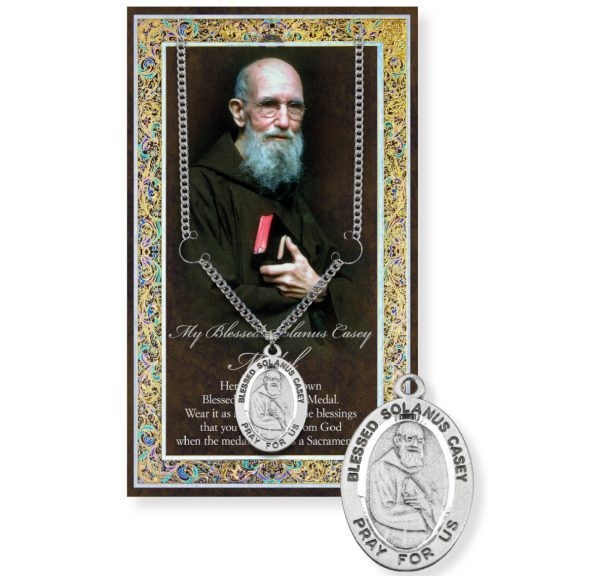 Saint Solanus Casey Biography Pamphlet and Patron Saint Medal