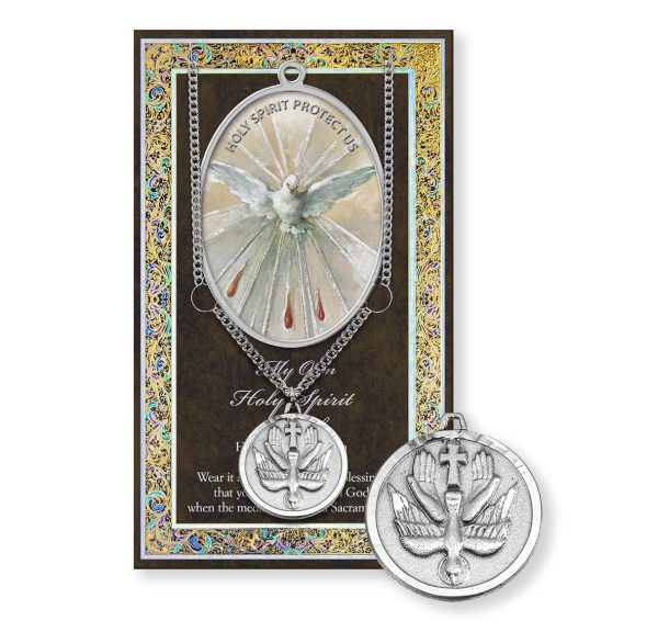 Holy Spirit Biography Pamphlet and Medal