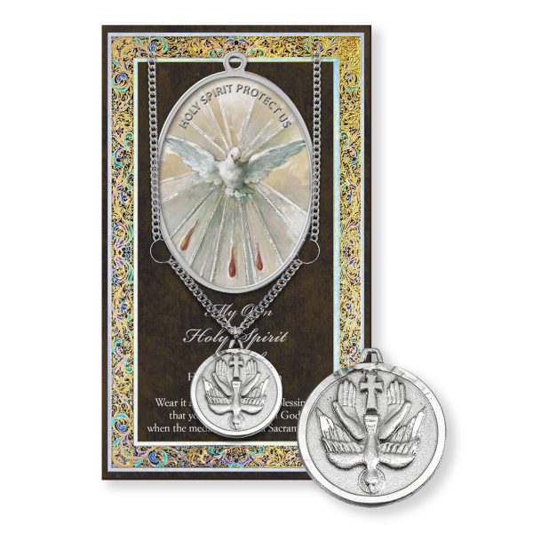 Holy Spirit Biography Pamphlet and Medal