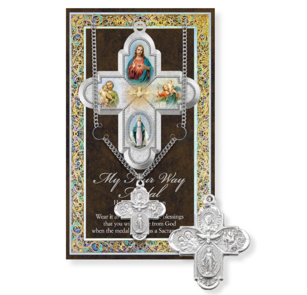 Four Way Biography Pamphlet and Medal