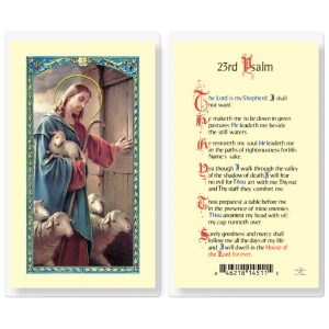 Twenty Third Psalm Laminated Prayer Card (pack of 25)