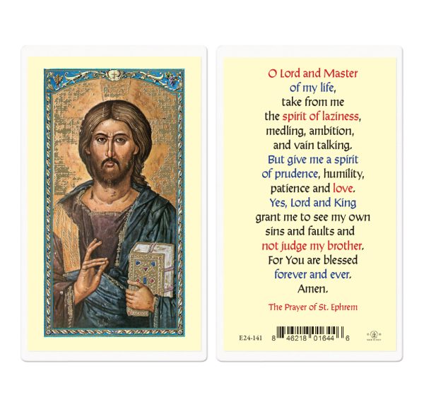 Lord and Master Prayer Laminated Prayer Card (pack of 25)