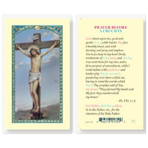 Prayer Before a Crucifix Laminated Prayer Card (pack of 25)