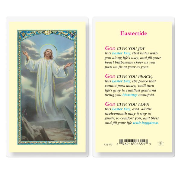 Eastertide Laminated Prayer Card (pack of 25)