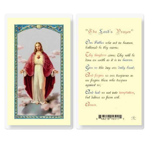 Lord's Prayer Laminated Prayer Card (pack of 25)