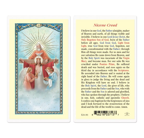 Nicene Creed Laminated Prayer Card (pack of 25)