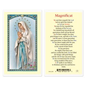 Magnificat Laminated Prayer Card (pack of 25)